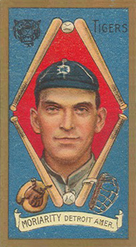 1911 Gold Borders Broadleaf Back George Moriarty #151 Baseball Card