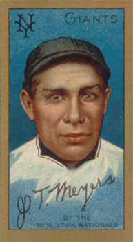 1911 Gold Borders Broadleaf Back J. T. Meyers #145 Baseball Card