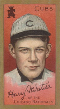 1911 Gold Borders Broadleaf Back Harry McIntire #140 Baseball Card