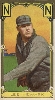 1911 Gold Borders Broadleaf Back Wyatt Lee #120 Baseball Card