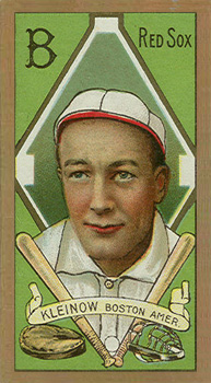 1911 Gold Borders Broadleaf Back Red Kleinow #109 Baseball Card