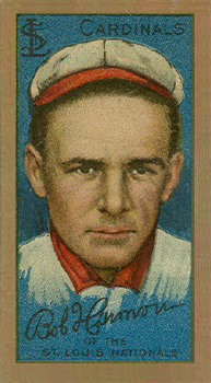 1911 Gold Borders Broadleaf Back Bob Harmon #88 Baseball Card