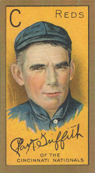 1911 Gold Borders Broadleaf Back Clark Griffith #85 Baseball Card