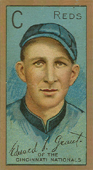 1911 Gold Borders Broadleaf Back Edward L. Grant #82 Baseball Card