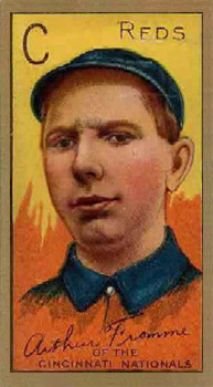 1911 Gold Borders Broadleaf Back Arthur Fromme #75 Baseball Card