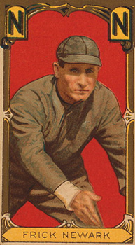 1911 Gold Borders Broadleaf Back Jimmy Frick #74 Baseball Card