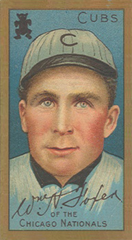 1911 Gold Borders Broadleaf Back Wm. A. Foxen #73 Baseball Card