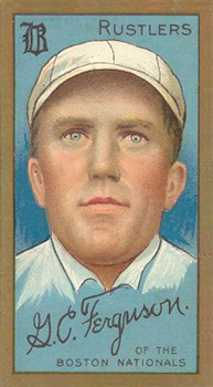 1911 Gold Borders Broadleaf Back G. C. Ferguson #67 Baseball Card
