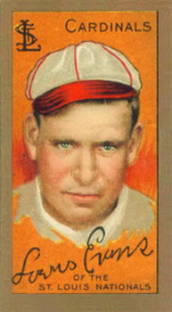 1911 Gold Borders Broadleaf Back Louis Evans #64 Baseball Card
