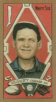 1911 Gold Borders Broadleaf Back Patsy Dougherty #55 Baseball Card