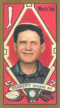1911 Gold Borders Broadleaf Back Patsy Dougherty #54 Baseball Card