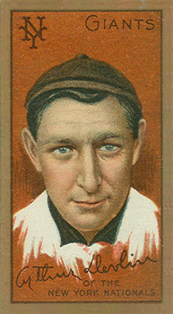 1911 Gold Borders Broadleaf Back Arthur Devlin #48 Baseball Card