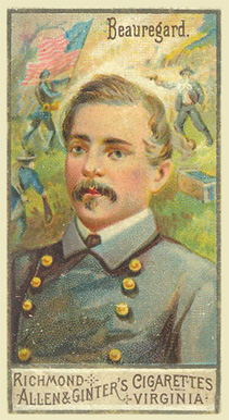 1889 Allen & Ginter Great Generals Beauregard # Non-Sports Card