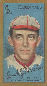 1911 Gold Borders Broadleaf Back Frank J. Corridon #41 Baseball Card