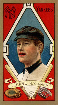 1911 Gold Borders Broadleaf Back Hal Chase #34 Baseball Card