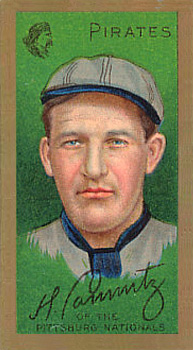 1911 Gold Borders Broadleaf Back H. Camnitz #29 Baseball Card