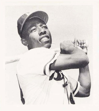 1960 Spic and Span Braves Hank Aaron # Baseball Card