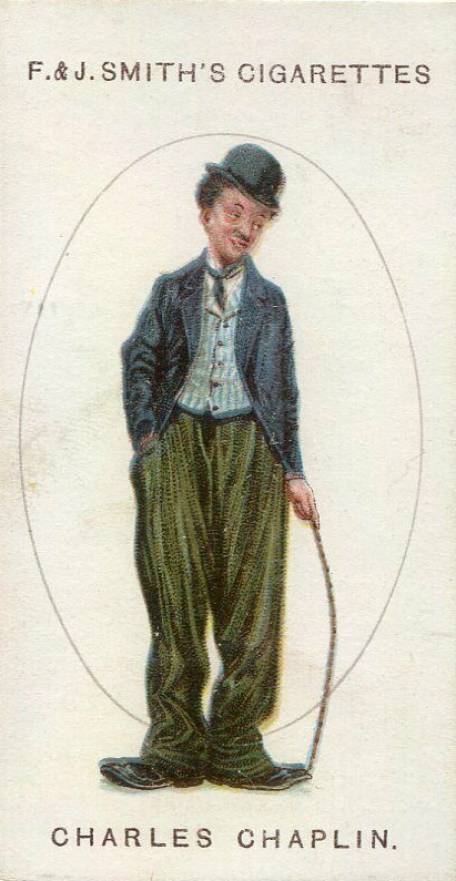 1920 F & J Smith Cinema Stars Charles Chaplin #5 Non-Sports Card