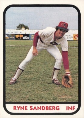1981 TCMA Oklahoma City 89ers Ryne Sandberg #17 Baseball Card