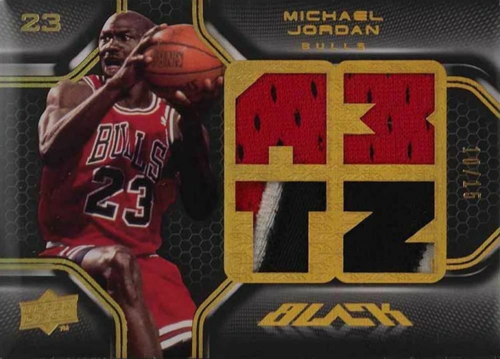 2008 Upper Deck Black Michael Jordan #40 Basketball Card