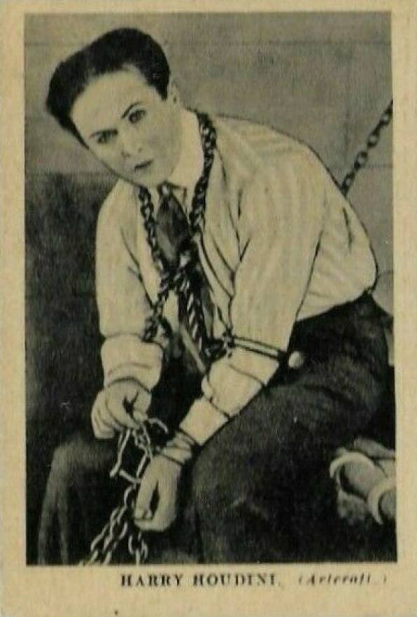 1922 Boy's Cinema Famous Heroes Harry Houdini #4 Non-Sports Card