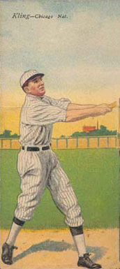 1911 Mecca Double Folders Cole/Kling # Baseball Card