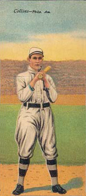 1911 Mecca Double Folders Baker/Collins # Baseball Card