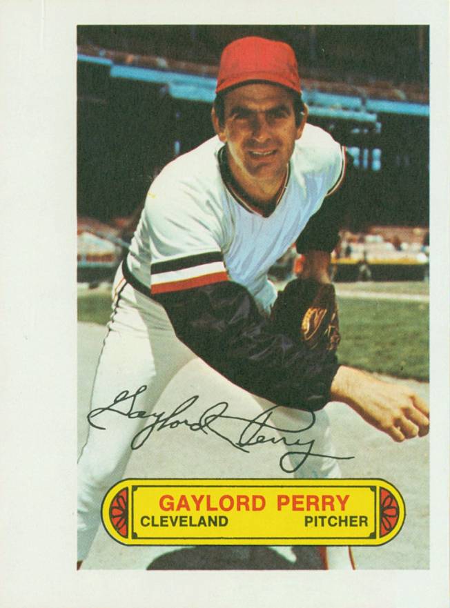 1973 Topps Pin-Ups Gaylord Perry # Baseball Card