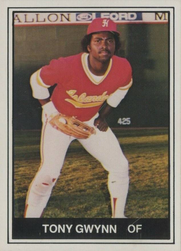 1982 TCMA Hawaii Islanders Tony Gwynn #10 Baseball Card