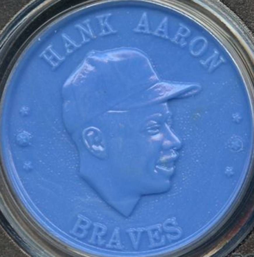 1960 Armour Coins Hank Aaron # Baseball Card
