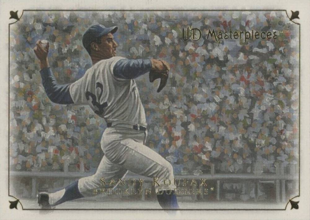 2007 Upper Deck Masterpieces Sandy Koufax #26 Baseball Card