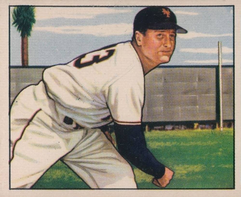 1950 Bowman Jack Kramer #199 Baseball Card