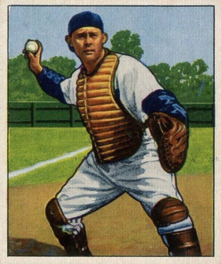 1950 Bowman Al Evans #144 Baseball Card