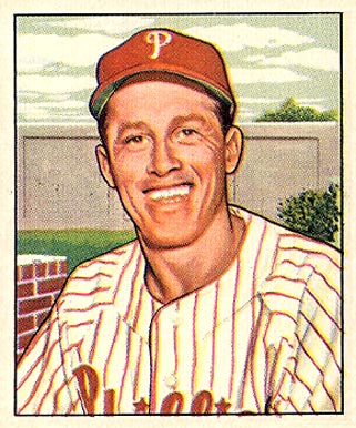 1950 Bowman Mike Goliat #205 Baseball Card