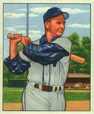 1950 Bowman Sherry Robertson #161 Baseball Card