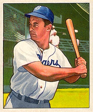 1950 Bowman Gene Hermanski #113 Baseball Card