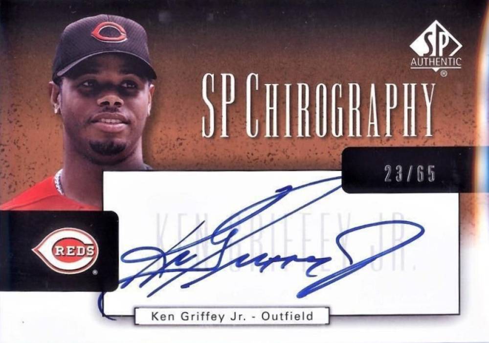 2004 SP Authentic Chirography Ken Griffey Jr. #CA-KG Baseball Card