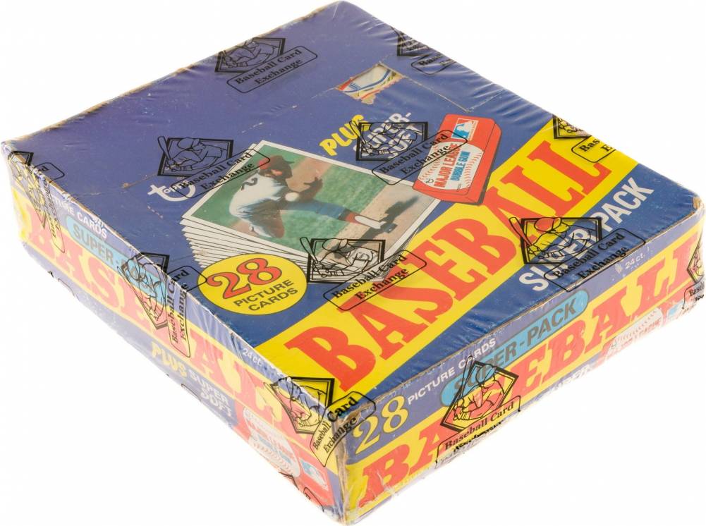 1980 Topps Super Cello Pack Box #SCPB Baseball Card