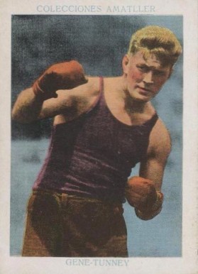 1928 Amatller Chocolate Boxe Gene Tunney #25 Other Sports Card