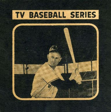 1950 Drake's Carroll (Whitey) Lockman #8 Baseball Card