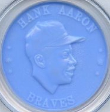 1959 Armour Coins Hank Aaron # Baseball Card