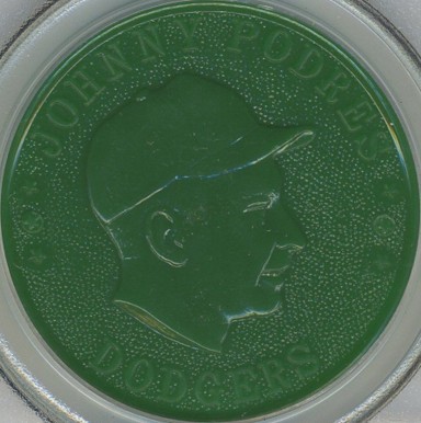 1959 Armour Coins Johnny Podres # Baseball Card