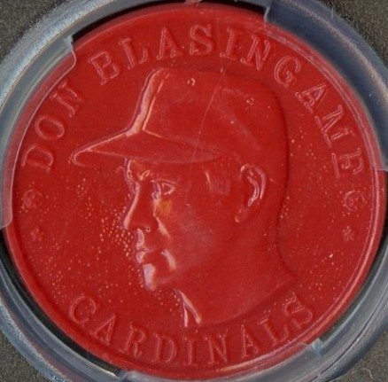 1959 Armour Coins Don Blasingame # Baseball Card