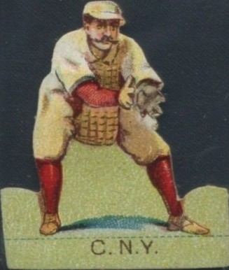 1896 Mayo's Cut Plug Catcher # Baseball Card