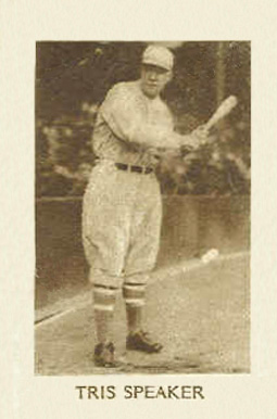 1928 Star Player Candy Tris Speaker # Baseball Card