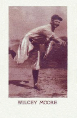 1928 Star Player Candy Wilcey Moore # Baseball Card