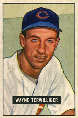1951 Bowman Wayne Terwilliger #175 Baseball Card