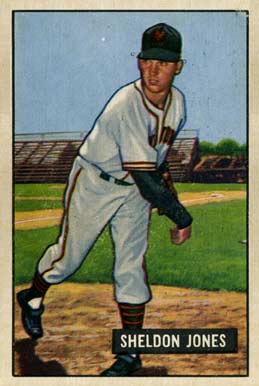 1951 Bowman Sheldon Jones #199 Baseball Card