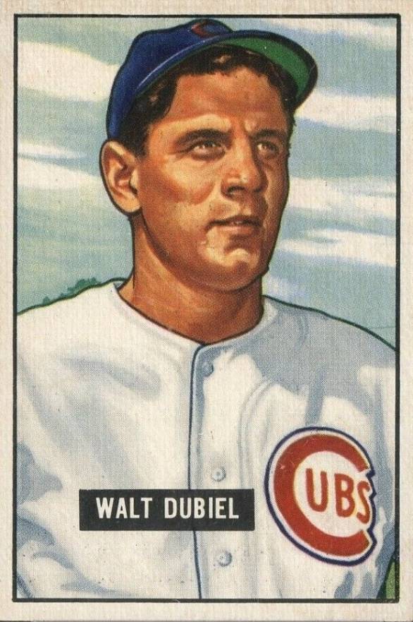 1951 Bowman Walt Dubiel #283 Baseball Card
