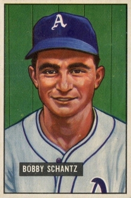 1951 Bowman Bobby Shantz #227 Baseball Card